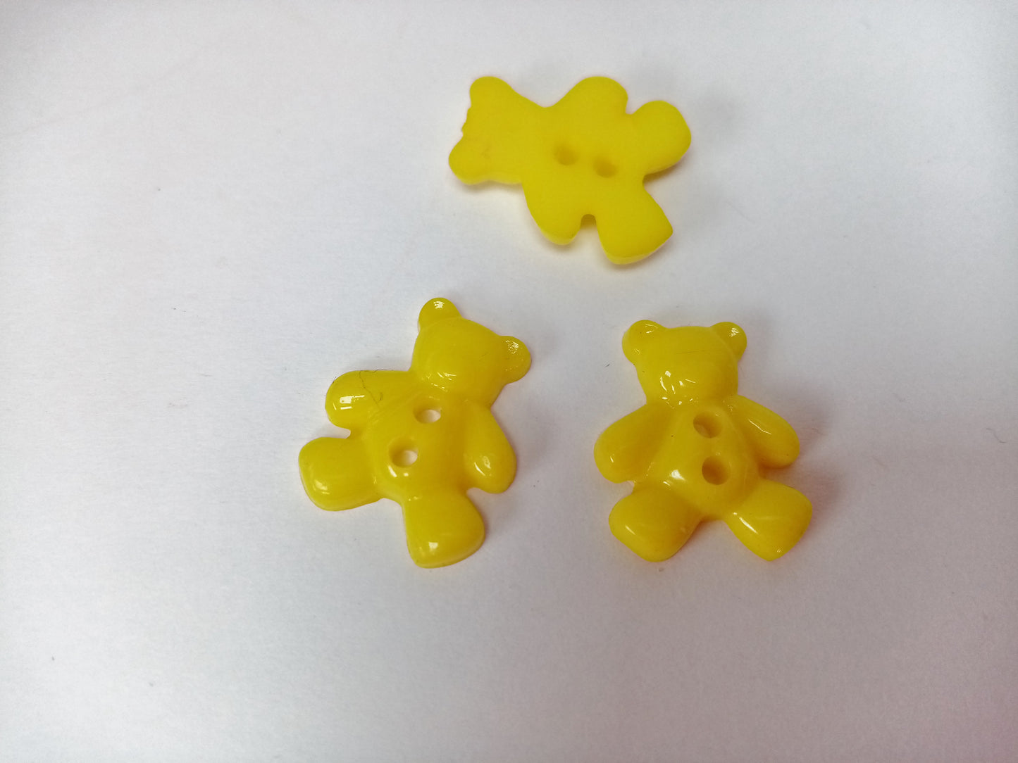 Teddy Bear Sewing Buttons 18mm (3/4") Baby Sewing Buttons for Clothing and Crafts